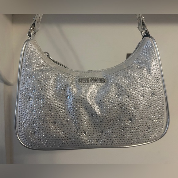 FINAL PRICE NWT Steve Madden Rhinestone Purse - Picture 2 of 4